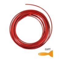 ราคา แถบตกแต่งช่องระบายอากาศรถยนต์เชือกยาวของตกแต่งพีวีซีคาร์บอนไฟเบอร์กระจังหน้าสำหรับแผงหน้าปัดรถยนต์กระจังหน้าภายในรถยนต์ (21171098910)