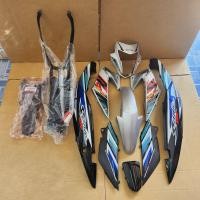 ราคา sonic new โซนิคตัวใหม่ ชุดสีมอเตอร์ไซค์ กาบรถ เฟรมรถ แฟริ่งรถ สีเทาดำ ติดลายปี2006 ยกชุด9ชิ้น พร้อมชิ้นดำด้าน (16662969084)