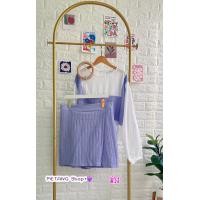 ราคา MT021 ชุดเซ็ท2ชิ้นแฟชั่นสาวอวบ ได้2ชิ้น เสื้อครอปแต่งระบายมาคู่กับกางเกงกระโปรงขาสั้น ชุดเซ็ทไซส์ใหญ่ แฟชั่นสาวอวบ (20641514369)