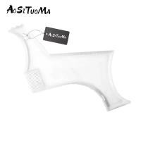 ราคา หวีแต่งเคราอุปกรณ์ตัดแต่งคอนทัวร์สำหรับผู้ชายหวีจัดแต่งทรงผมแบบใส (21171028236)