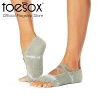 ราคา Fall 2023 ToeSox Grip Half Toe Elle ถุงเท้ากันลื่น เปิดนิ้วเท้า พิลาทิส รุ่น Elle (19975650912)