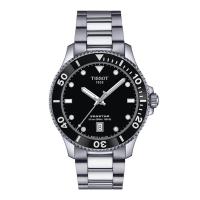 ราคา Tissot Seastar 1000 40mm ทิสโซต์ ซีสตาร์ 1000 40มม สีดำ T1204101105100 นาฬิกาผู้ชายผู้หญิง (18456655634)