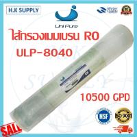 ราคา Unipure ไส้กรองน้ำ RO Membrane ไส้กรองเมมเบรน ระบบอาร์โอ 8040 ไส้กรองน้ำอุตสาหกรรม 10500 GPD 100PSI Uni pure ULTRATEK SILVERTEC LE 8040 Hydromax ULP 8040 (16594322192)
