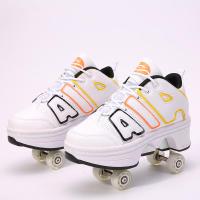 ราคา รองเท้าเดินแบบมีล้อสำหรับผู้ใหญ่รองเท้ากีฬามีล้อสำหรับนักเรียนและเด็กผู้หญิงเด็กผู้ชายรองเท้าสเก็ตสำหรับเด็กล้อสองล้อสี่ล้อสามารถเก็บได้สำหรับฤดูใบไม้ผลิและฤดูใบไม้ร่วง (17566787384)