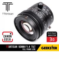 ราคา TTArtisan 50mm f1 4 Tilt Fullframe เลนส์ เปลี่ยนระนาบโฟกัส Mirroless ฟูลเฟรม 50 mm f 2 Fuji Sony EOS R L Nikon Z f2 0 2 0 Full frame EOSR NZ NikonZ SL TL Len Lens ละลาย หลังละลาย Geekster (18577447552
