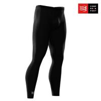 ราคา Compressport กางเกงวิ่งขายาว Running Under Control Full Tights Black (341813506)
