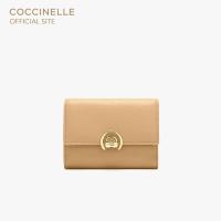 ราคา COCCINELLE กระเป๋าสตางค์ผู้หญิง รุ่น BINXIE 111001 สี FRESH BEIGE (21398223571)