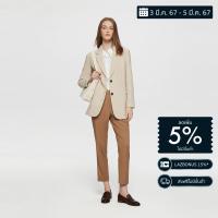 ราคา G2000 เสื้อเบลเซอร์สำหรับผู้หญิง ทรงตรง BOYFRIEND FIT รุ่น 3621281616 BEIGE (20798781749)