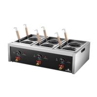 ราคา ZB D2114 หม้อลวกเส้นไฟฟ้า6ช่อง หม้อลวกเส้น10ลิตร เครื่องลวกเส้นก๋วยเตี๋ยว (21422436373)