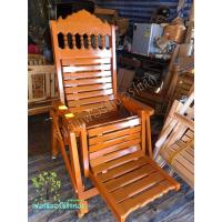ราคา ฮ่องเต้ไม้สัก เก้าอี้ ปรับนั่ง ปรับนอนได้ ขนาด 73 100 145 ซม (17156197359)