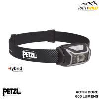 ราคา PETZL ACTIK CORE HEADLAMP 600 LUMEN ไฟฉายคาดหัว ความสว่าง 600 lm ใช้แบตเตอรี่ได้ 2 แบบ เหมาะกับการเดินป่า วิ่งเทรล แคมปิ้ง ท่องเที่ยว (17062822135)