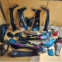 ราคา wave100 เวฟ110s ไฟหน้าตาคู่ สีเขียว142p ปี2001 กาบรถ ชุดสี แฟริ่ง เฟรมรถ wave110s (19288933946)