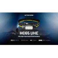 ราคา ไฟฉายคาดหัว Nitecore HC65 UHE 2000lm มาพร้อมกระเป๋าใส่ สินค้าตัวแทนในไทยประกันซ่อม 3 ปี (21356702070)