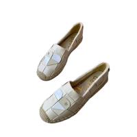ราคา Tory burch HongKong Tory burch TB peach heart buckle contrast leather fishermans shoes Loafers (20602594811)