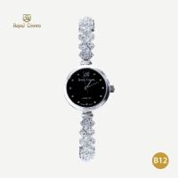 ราคา Royal Crown รุ่น 2505B นาฬิกาข้อมือผู้หญิงเล็กๆกันน้ำ ล้อมเพชร แบรนด์เนมแท้ Vayo Jewelry (21173930256)