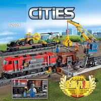 ราคา Lego City Series 60098 Heavy Duty Train Remote Control Version Train Childrens Puzzle Assembled Building Block Toys 02009 (19263018714)