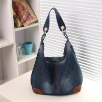 ราคา กระเป๋าผู้หญิงสไตล์เกาหลีญี่ปุ่นแบบใหม่ปี2019กระเป๋าผ้าใบกระเป๋าใบใหญ่แบบลำลองแนววินเทจผ้ายีนส์สะพายไหล่ข้างเดียว emuznglmdq (11445297475)