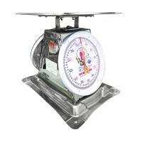 ราคา เครื่องชั่ง ตาชั่ง ตราชั่ง กิโล สปริง ตราฝาแฝด ตัวถังสเตนเลส เกรด 430 พิกัด ขนาด 60 กก จานแบนสเตนเลส (21200424516)