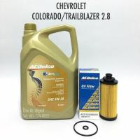 ราคา ชุดเปลี่ยนถ่ายน้ำมันเครื่อง CHEVROLET COLORADO TRAILBLAZER 2 8 ปี 2012 2018 by ACDelco 5W 30 Dexos2 (19742844959)