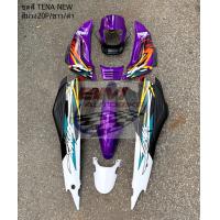 ราคา ชุดสี TENA NEW HONDA เทน่า ตัวใหม่ 8 ชิ้น เฟรมรถ กรอบรถ เฟรมรถ เปลือกรถ กาบรถ (10714655878)