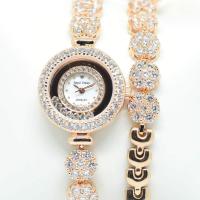 ราคา นาฬิกา Royal Crown นาฬิกาข้อมือผู้หญิง 5308 B21 2 Circle Pink Gold (1374802165)