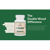ราคา Double wood L theanine 200 mg 120 caps (19468168285)