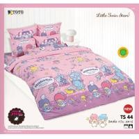 ราคา Little twin star ชุดเครื่องนอน ผ้าปูที่นอน ผ้านวมหนา ยี่ห้อTOTO ลิขสิทธิ์แท้100 (21288475493)