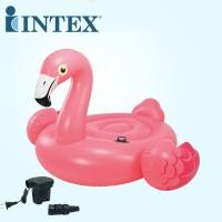 ราคา INTEX 57288 Mega Flamingo Island แพยางเป่าลมฟลามิงโก้ ตัวใหญ่ๆ แพเป่าลมฟลามิงโก้สีชมพู ขนาด 203 x 196 x 124 cm (21429700491)