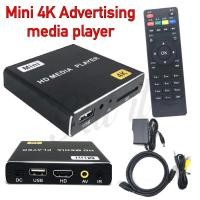 ราคา Mini 4K Advertising hdd media player เครื่องเล่น 4K แบบเสียบ USB ภายนอก (21399673203)