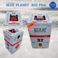 ราคา BLUE PLANET บลู แพลนเน็ต น้ำยาแอร์ R 32 PLUS 7 kg ถัง (8398730836)