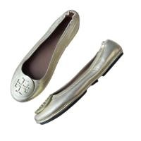 ราคา Tory burch HongKong Tory Burch TB Leather Low Cut Casual Flat Sheepskin round Toe Ballet shoes (19241979163)