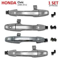 ราคา มือจับนอก มือดึงนอก มือเปิดนอกประตู สีโครเมี่ยม สำหรับ Honda Civic FD Sedan 1 8 2 0 ปี 2006 2011 (20537724148)