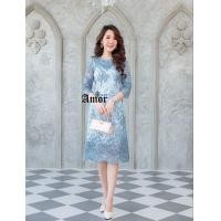 ราคา 513 ชุดเดรสลูกไม้สไตล์เกาหลีชุดไปงานแต่งงานบวชชุดทำงาน by WOW Shop DD (15792177126)