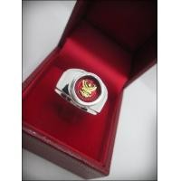 ราคา แหวนพญาครุฑเงินแท้92 5 ลงยาแดง (17686579486)