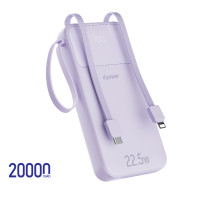 ราคา d power เพาเวอร์เเบงค์ 2in1 รุ่น GC 200 20000mAh รองรับชาร์จเร็ว PD3 0 22 5W มีสายในตัว มอก 2879 2560 ประกัน 1 ปี (21430049659)