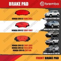 ราคา Brembo ผ้าเบรค HONDA CRV G1 G2 G3 G4 G5 1996 ON ฮอนด้า ซีอาร์วี G1 G5 ปี 1996 2022 คู่หน้า คู่หลัง (19892769202)
