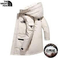 ราคา The North Face เสื้อขนเป็ดแบบไดนามิกเสื้อขนเป็ดเป็ดสีขาวมีฮู้ดเทรนฤดูใบไม้ร่วงและฤดูหนาวยาวปานกลางของผู้ชาย (17125858967)