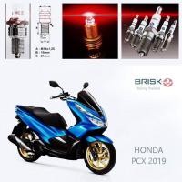 ราคา หัวเทียน BRISK PREMIUM ZS ไร้เขี้ยว แกนเงิน HONDA PCX125 PCX150 Spark Plug SZ01RA เฉพาะเบนซิน 95 Made in EU (17412108266)