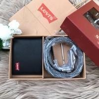 ราคา Levis Leather Belt Wallet Set เซตสุดคุ้ม กระเป๋าสตางค์ และ เข็มขัด งานแบรนด์แท้ (6294392996)