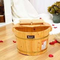 ราคา N23g ถังแช่เท้าเก็บความร้อนถังไม้ใช้ในบ้านถังล้างเท้าอ่างแช่เท้าอ่างไม้นวดเท้าไม้แท้สำหรับแช่เท้า (16319777364)