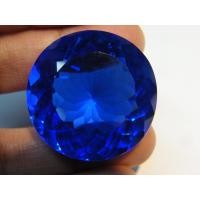 ราคา หนักรวม 91 กะรัต BLUE TOPAZ CULTURE 30 มิลลิเมตร 1 เม็ด MM รูปกลม สีบลูโทพาส พลอย สำหรับตัดสำเร็จรูป เนื้อแข็ง BLUE TOPAZ CULTURE STONE (10592577126)