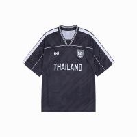 ราคา เสื้อทีมชาติไทยโอเวอร์ไซส์ สีดำ ขาว OVERSIZE JERSEY 2023 24 BLACK WHITE (21397686089)