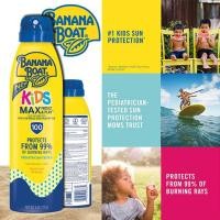 ราคา นำเข้า สเปรย์กันแดดเด็ก Banana Boat UltraMist Kids MAX Protect Play Clear Spray Sunscreen 6oz (21255340270)