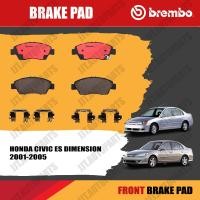ราคา Brembo ผ้าเบรค HONDA CIVIC ES DIMENSION 2001 2005 ฮอนด้า ซีวิค ES ตาหวาน ตาเหยี่ยว ปี 2001 2005 หน้า ดิสก์หลัง (20811821204)