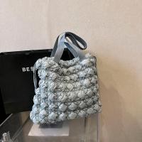 ราคา กระเป๋าผู้หญิงจับจีบสไตล์เกาหลีแบบใหม่กระเป๋าทรงขนมจีบแฟชั่นออกแบบมีเชือกรูดกระเป๋าแบบหิ้วเนื้อนุ่มขนมพัฟกระเป๋าสะพายข้าง (21016132092)