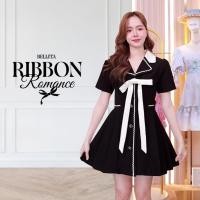 ราคา เดรสดำ โบว์ครีม คอลเลคชั่นสุดฮิต งานป้าย Bellita งานตามหา โบว์ด้านหน้าแยกใส่ได้ ไซส์ M พร้อมส่ง (21377977873)