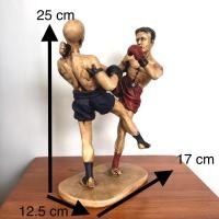 ราคา มวยไทย ตุ๊กตามวยไทย โมเดลมวยไทย รูปปั้นมวยไทย มวยคาดเชือก มวยโบราณ มีสองแบบให้เลือก ตั้งโชว์ ของขวัญ ของที่ระลึก ขนาดใหญ่สูง 25 เซนติเมตร (9717246847)