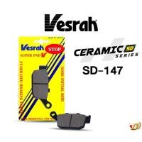 ราคา ผ้าเบรค Vesrah สำหรับ TRIUMPH Bonneville Bobber ปี 17 ดิสก์เดี่ยว หน้า หลัง (19528419467)