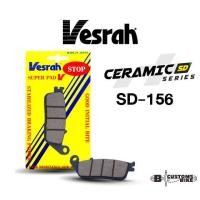 ราคา ผ้าเบรค Vesrah สำหรับ TRIUMPH Bonneville Bobber ปี 17 ดิสก์เดี่ยว หน้า หลัง (19528419466)