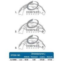 ราคา COMPACT TCN TCN 2368 ผ้าเบรคหลัง ดรัมเบรค TOYOTA HILUX VIGO 4WD VIGO CHAMP 4WD VIGO PRERUNNER REVO 4WD REVO PRERUNNER FORTUNER (20220817565)